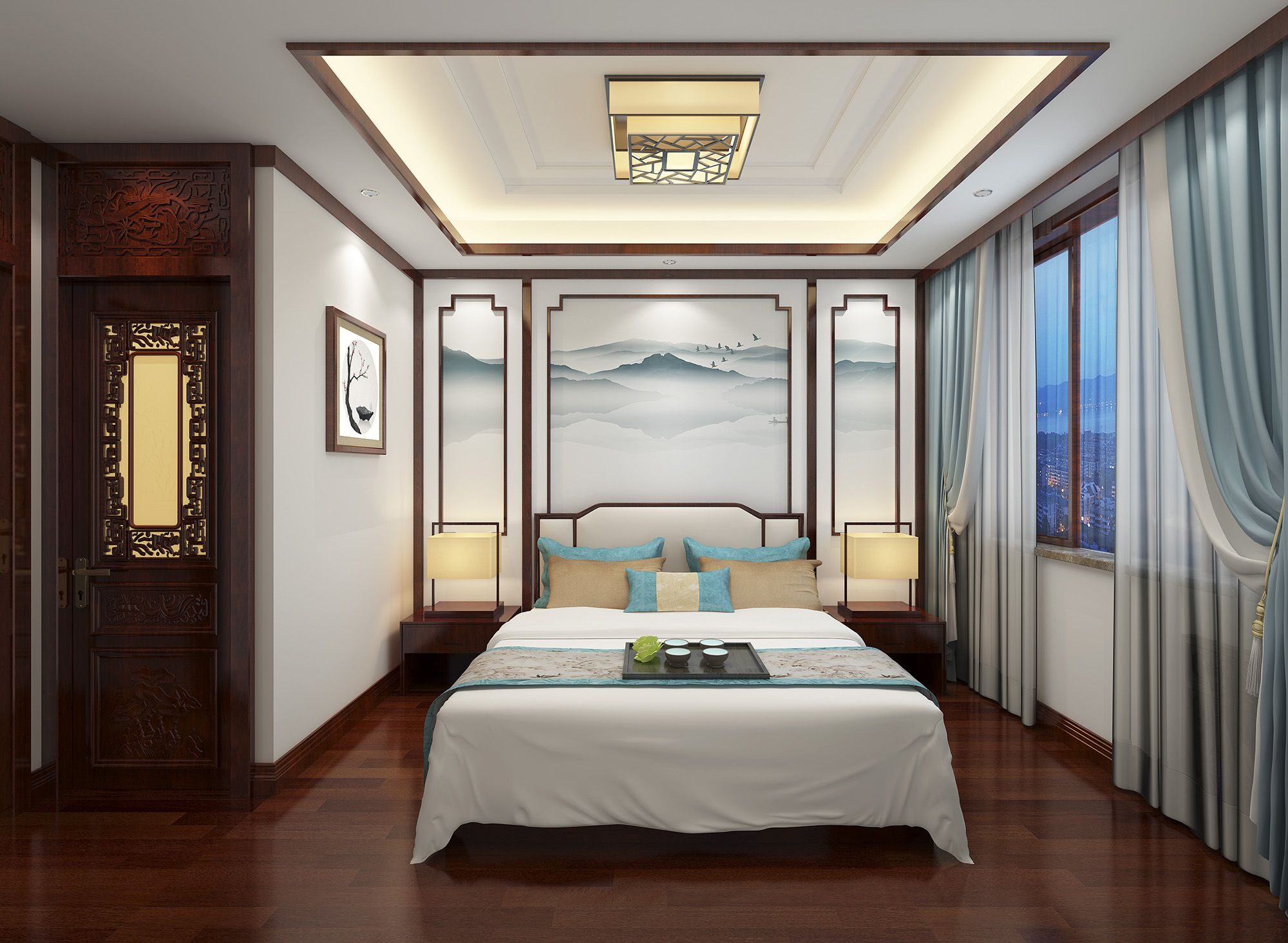 最近被“向往的生活”中这套中式装修刷屏了