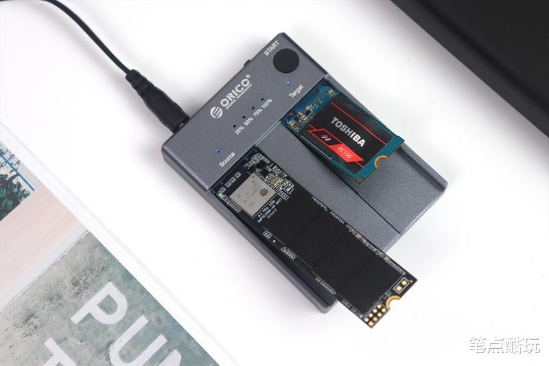 ssd|拆机M.2固态硬盘莫闲置，新旧2块一键对拷，双盘位SSD底座更实用