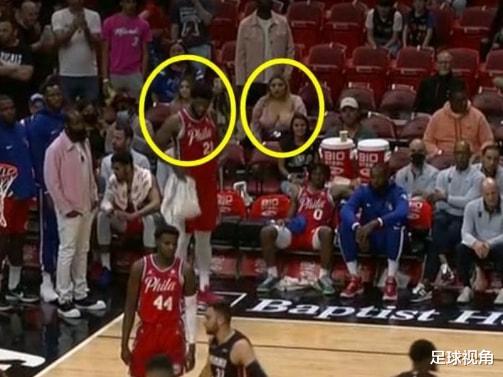 詹姆斯·哈登|NBA又有2女球迷火了！特写镜头给了7秒，好身材让哈登移不开眼