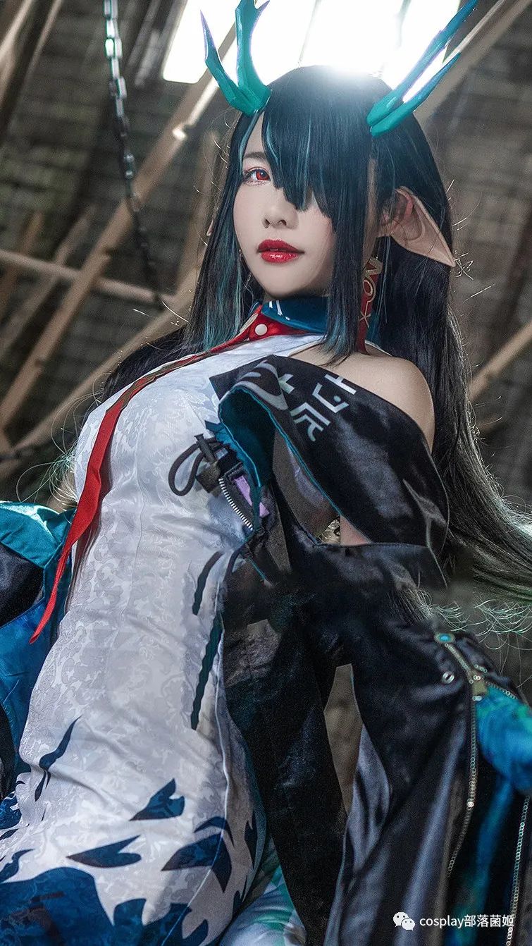 明日方舟|cos：明日方舟夕cos正片@吖静
