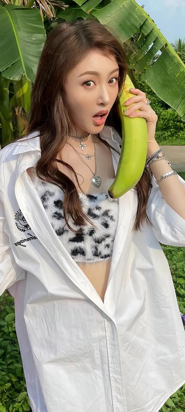 张天爱|张天爱,好大的香蕉啊