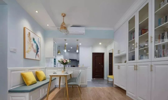 75平美式风好看到尖叫,还有别致舒适的感觉