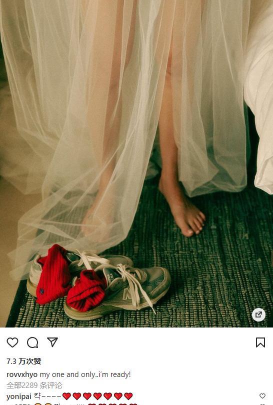 孔晓振|孔晓振婚礼现场曝光,她晒婚纱照示爱年下小老公:i’mready