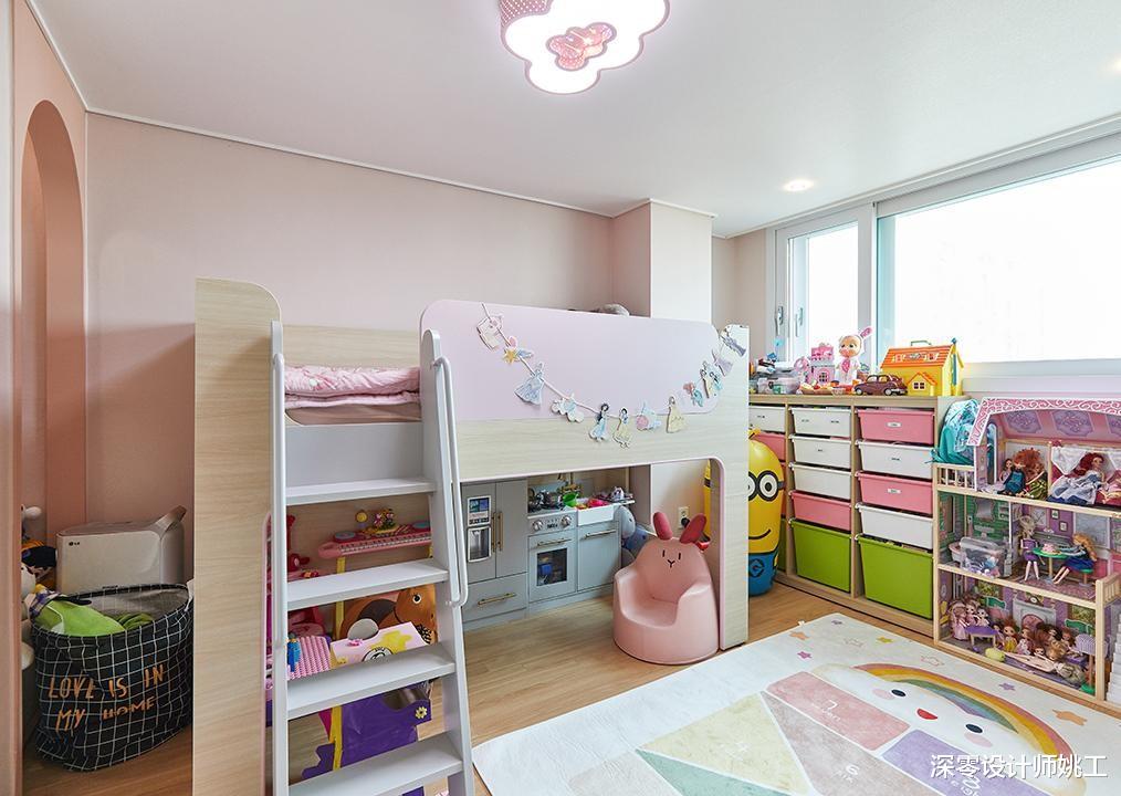 韩国140㎡两居室,客厅墙面不做装饰,我终于明白什么叫越简约越高级