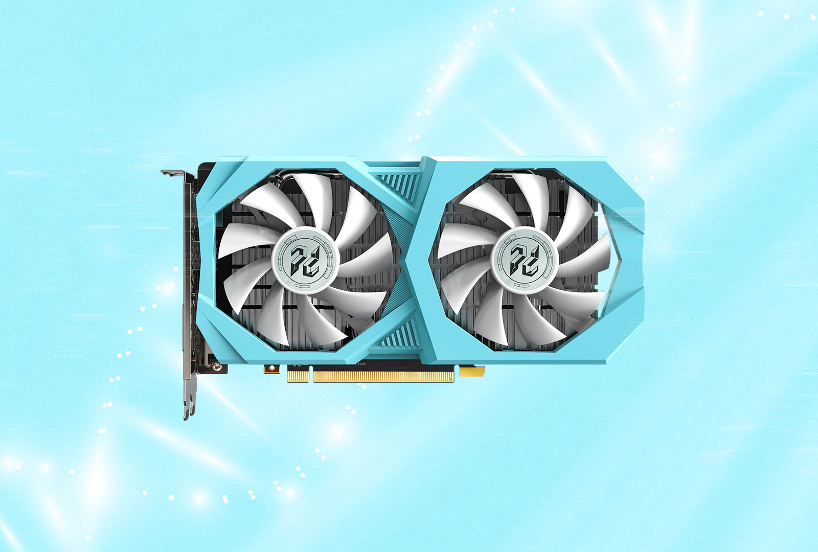 显卡|清新淡雅的知更鸟蛋蓝色显卡,磐镭GTX 1660 SUPER你爱了吗