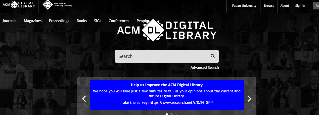数据库|ACM论文美国计算机学会数据库文献如何在家下载