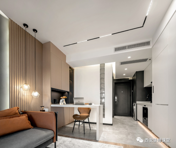 55㎡老旧公寓改造，一人住时尚