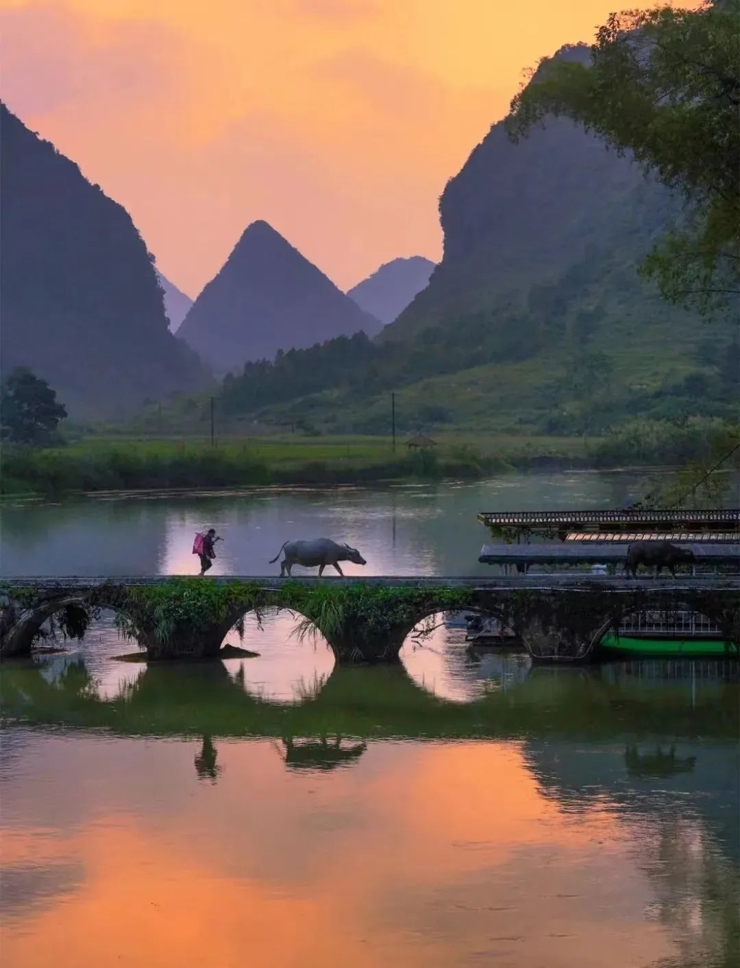 桂林|广西最被低估的小城，山水堪比桂林，宁静宛如桃源，夏日仅25℃，冷门到无人知！