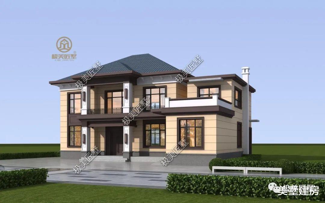 阳光城|二层别墅,18×15.7米,造价低经济实惠包你满意