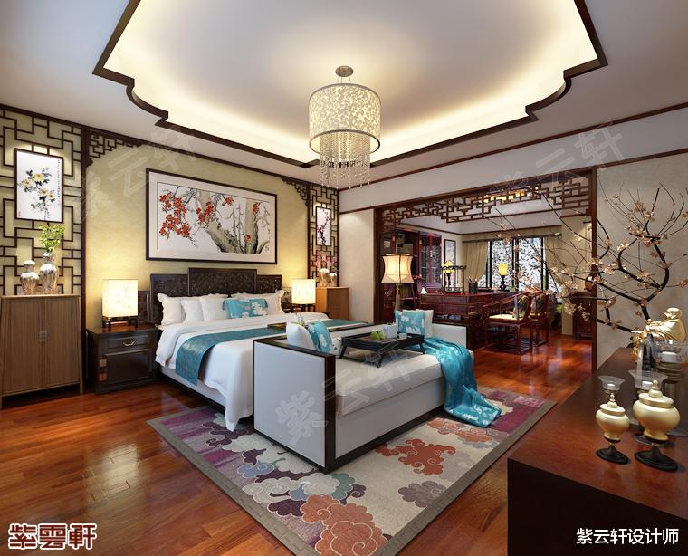 中式风格的卧室设计,款款优雅,这才是中国人的卧室