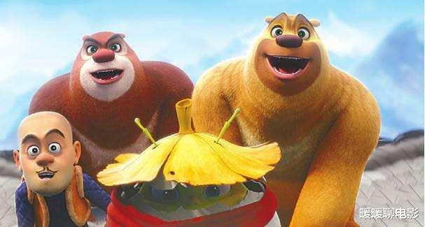 熊出没|过去五年国产动画片票房前十名，熊出没竟然占了一半，真国漫之光