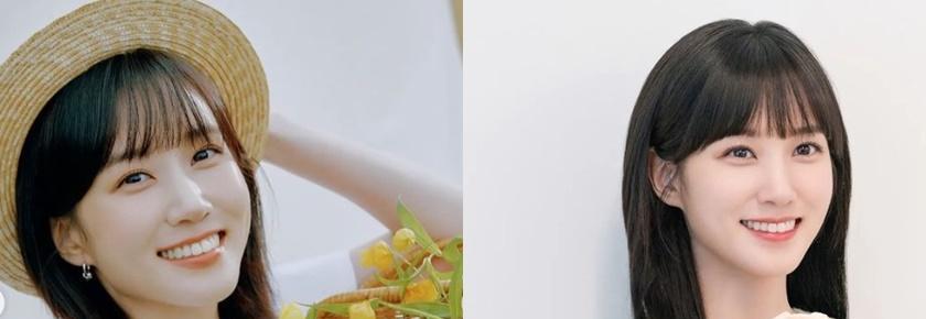 宋祖儿|朴恩斌新娘白纱造型曝光!气质清纯笑容甜美:粉丝大赞是最美仙女