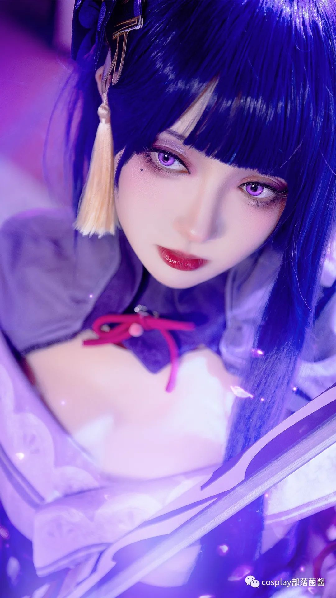 |cos：原神雷电将军特效cos正片@六六