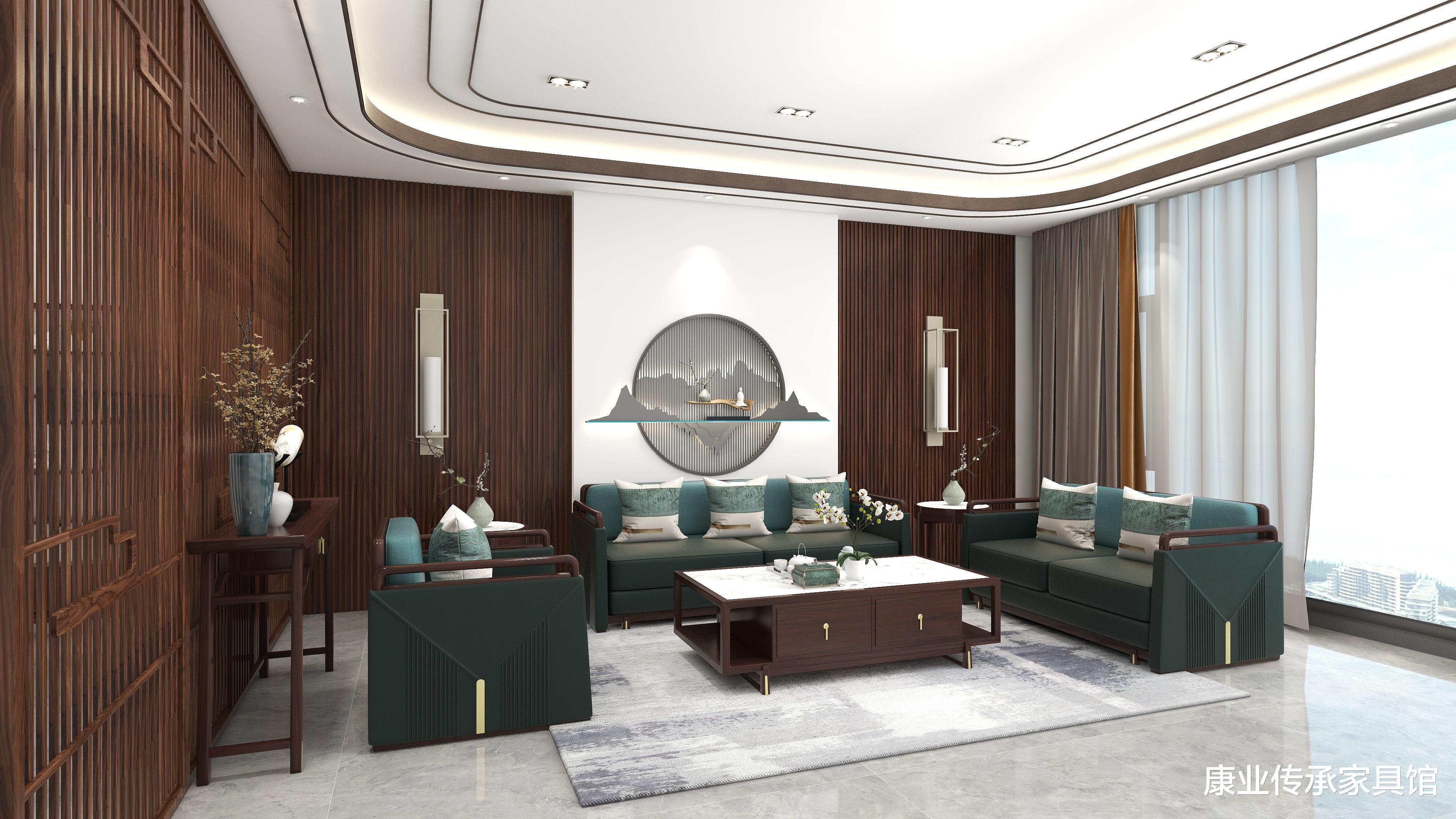 儒雅含蓄的极简新中式风格,让空间充满艺术气息