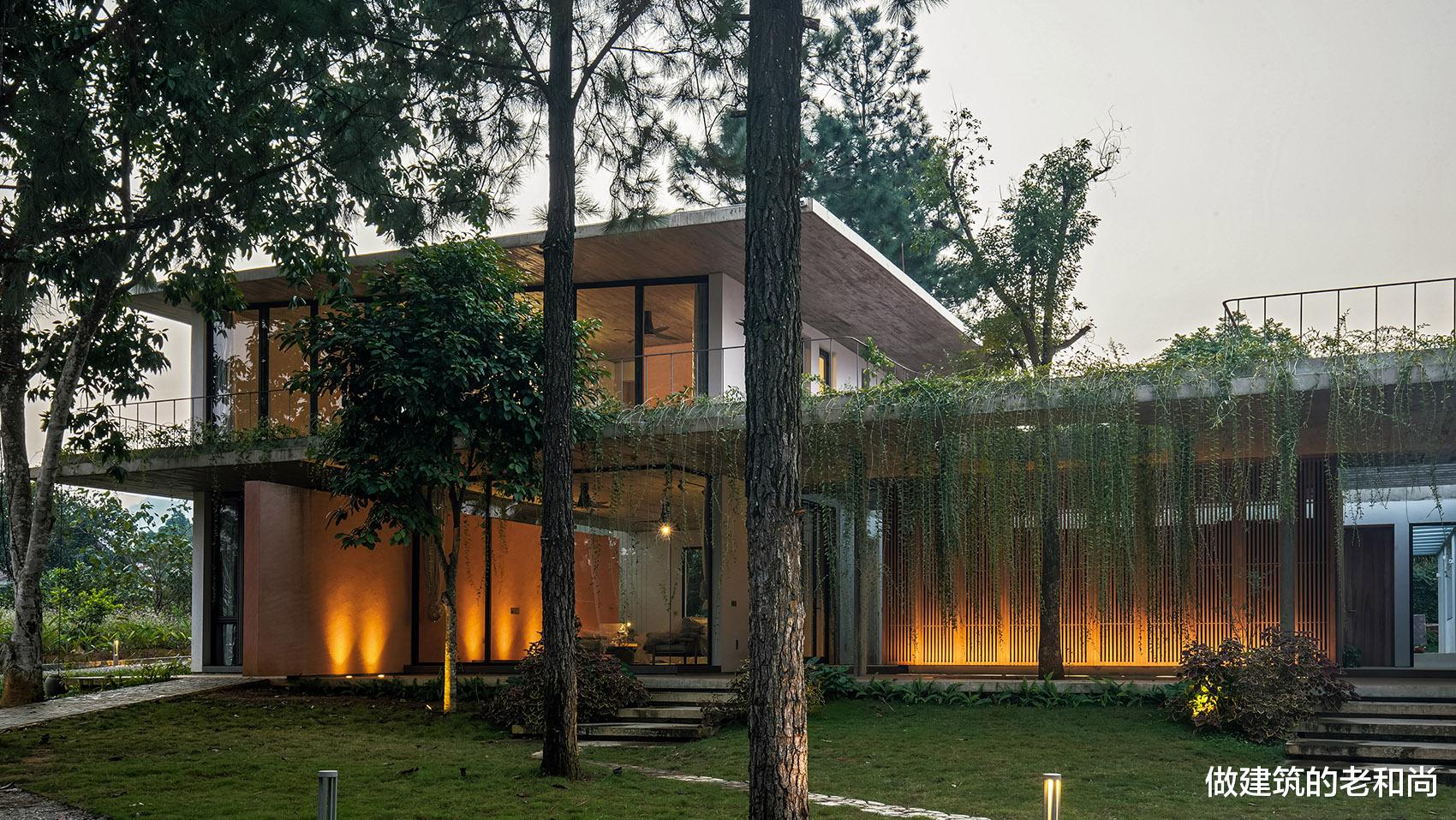 越南别墅设计：三代同堂之家，不同的家庭成员拥有不同的生活空间