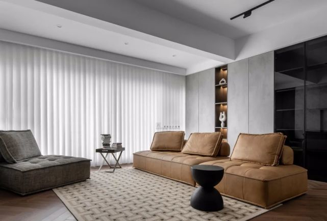 厚榭作品:专注内心丨105㎡现代轻工业风