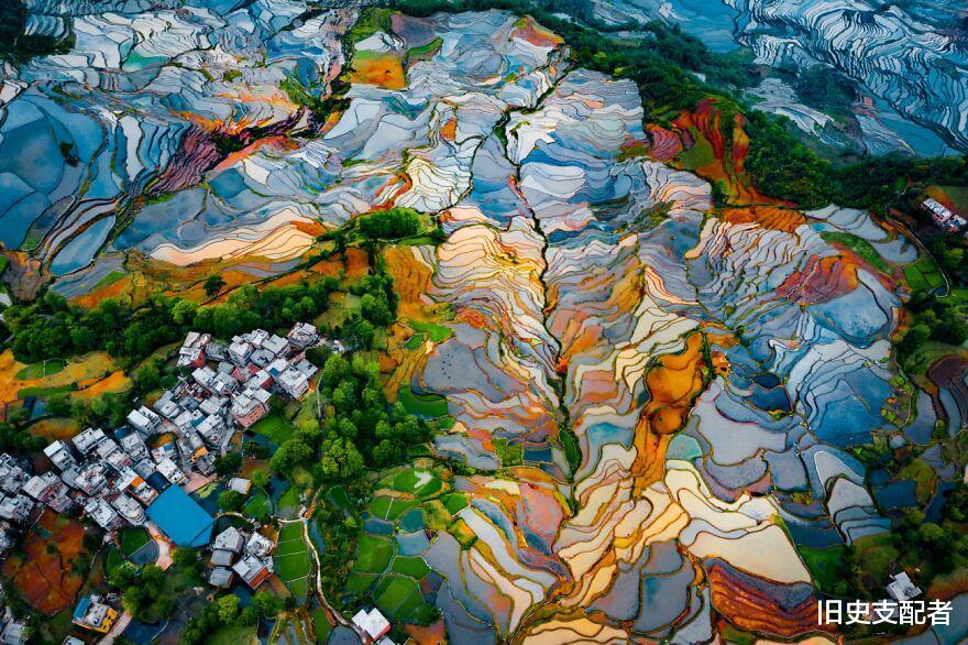 苗寨|从空中看世界：21张世界各地著名景点的鸟瞰照，太震撼了