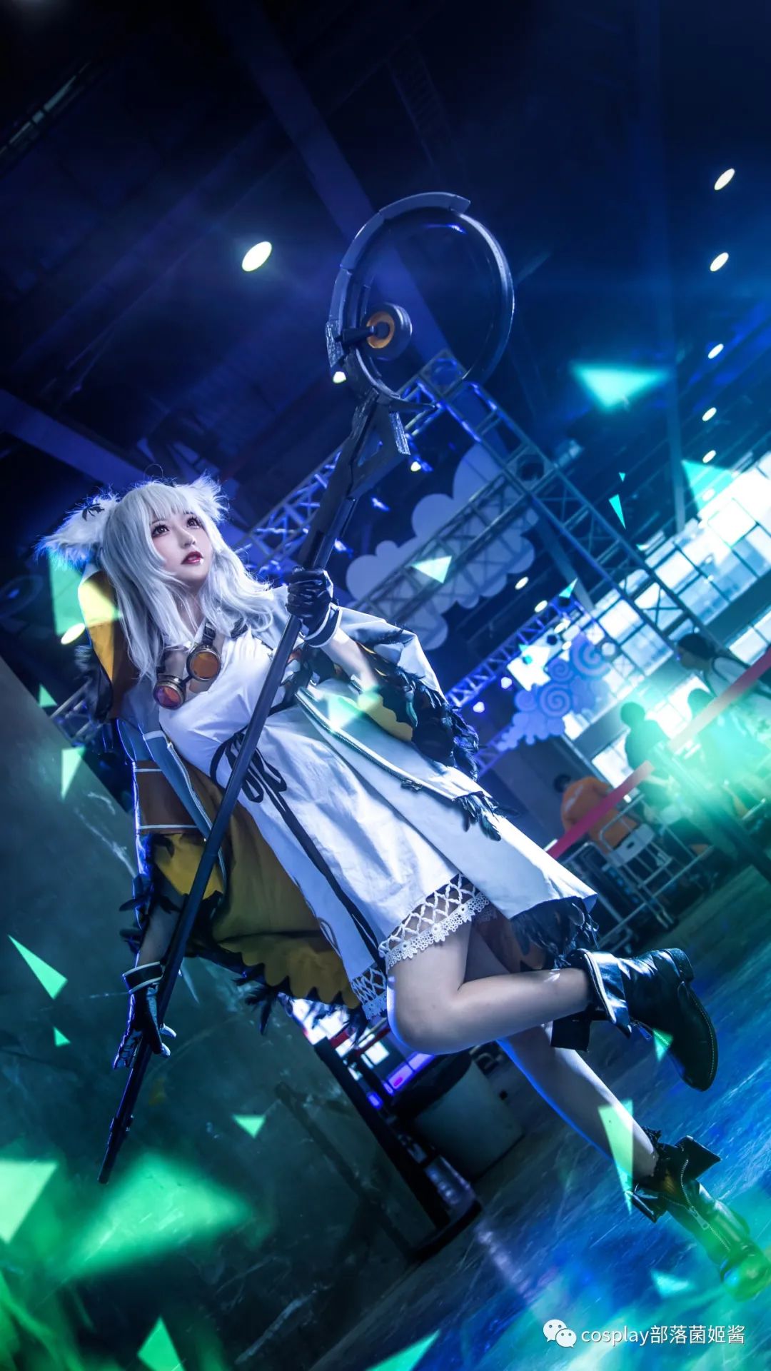明日方舟|cos：明日方舟白面鸮cos正片@南宫