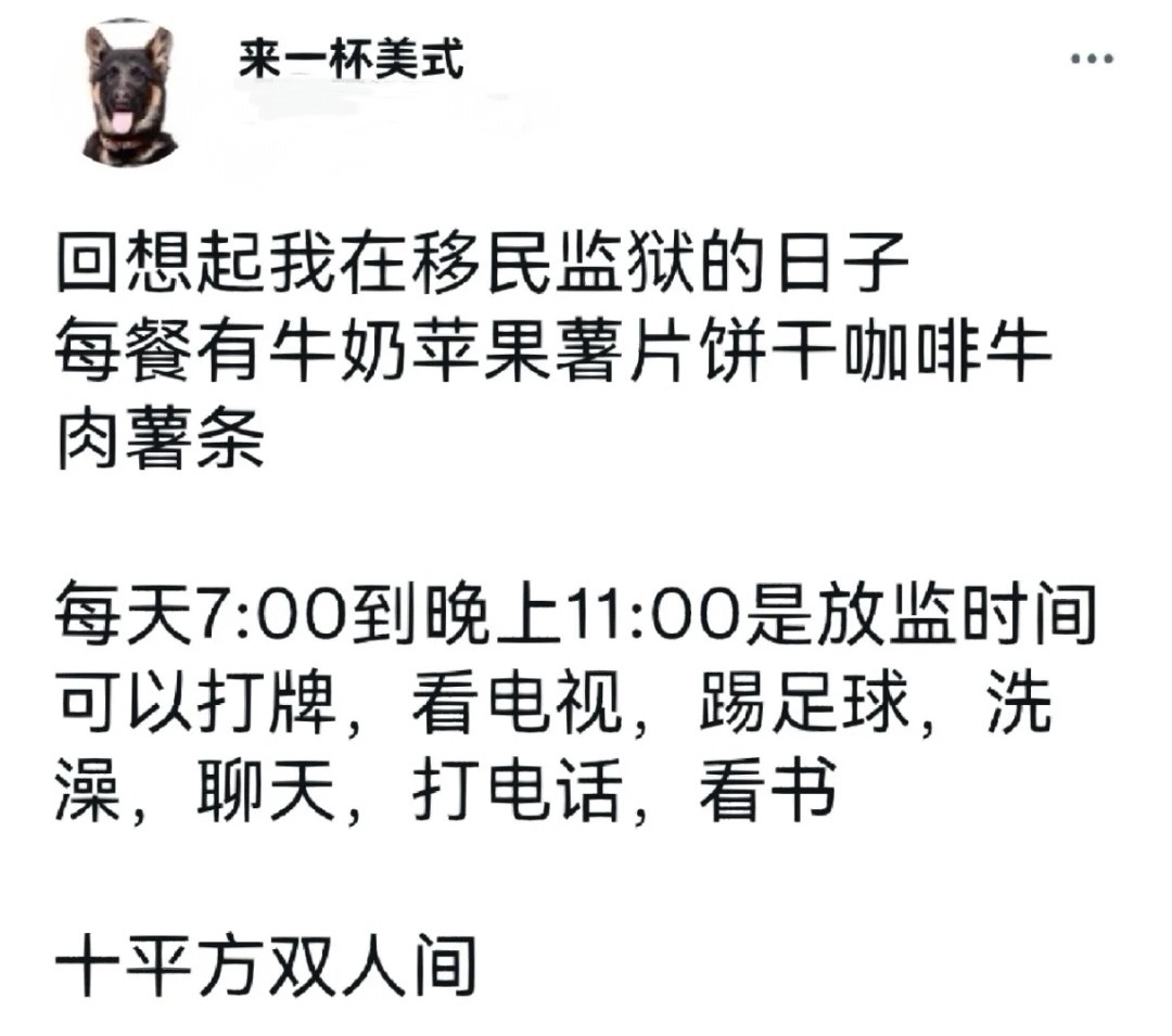 移民|媚外中国男偷渡美国 把难民坐牢吹成度假天堂 却不提被黑人欺辱