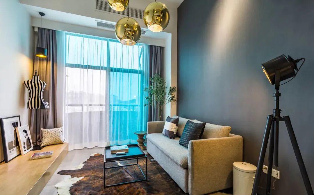 40㎡单身loft公寓，小户型也能装出豪宅范儿！