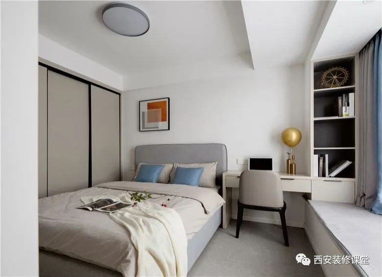 当床头柜淘汰以后,卧室变得更实用