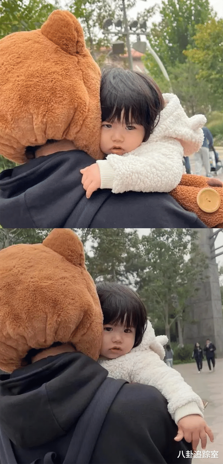 姜潮|明星带娃变阴谋论？姜潮晒陈晓儿子正脸，随后删贴发自己女儿照片