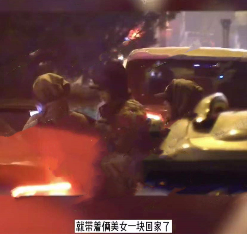 马伯骞|富二代男星深夜带俩异性回住所,左顾右盼很谨慎,与女星绯闻频出