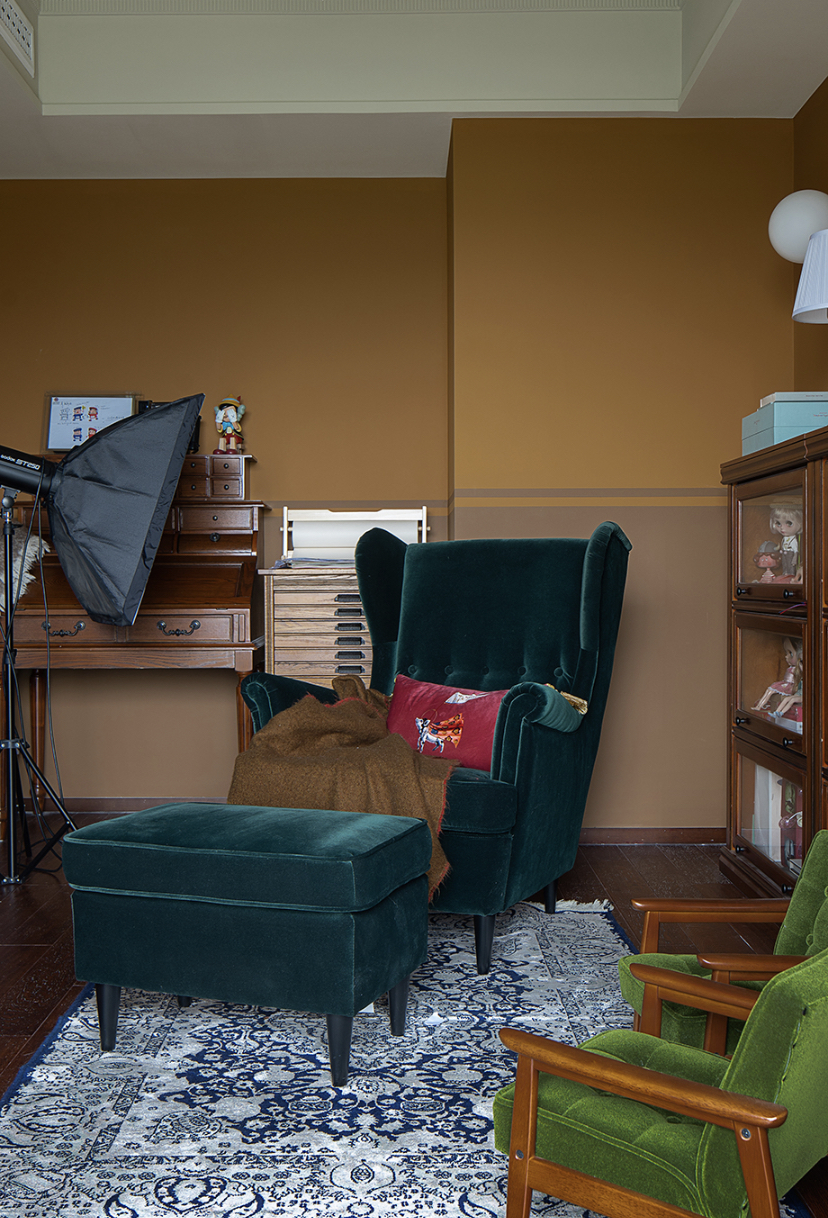 她把家装成博物馆,用书籍美景点缀生活,太有文化氛围了