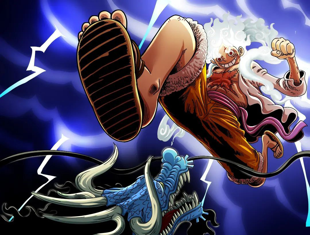 路飞|海贼王：五档路飞发色定为白色！暗指尼卡与烬同族，属露娜利亚族