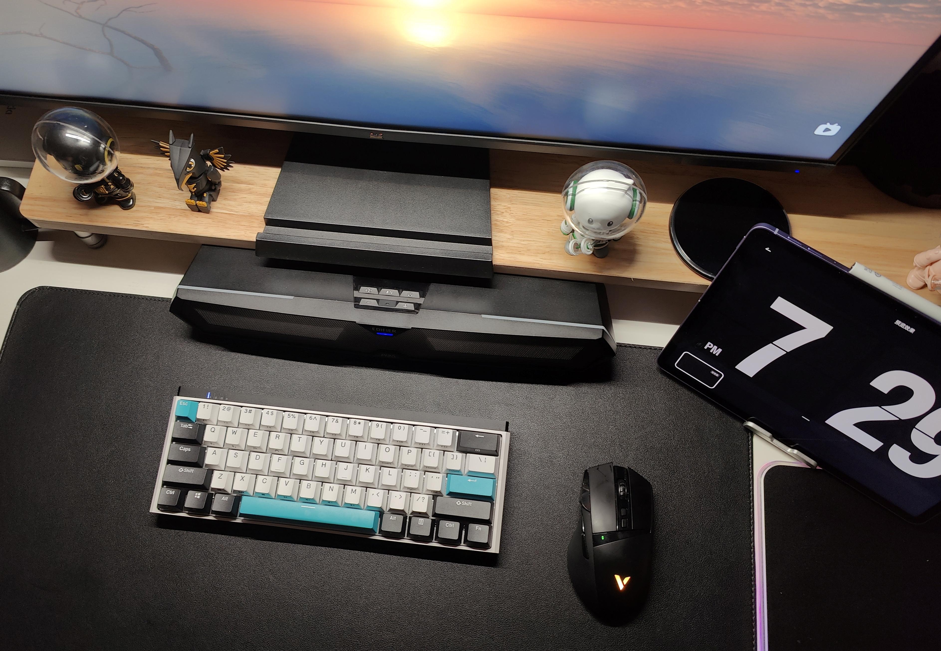 机械键盘|始于颜值终于体验,杜伽K330w plus三模机械键盘体验