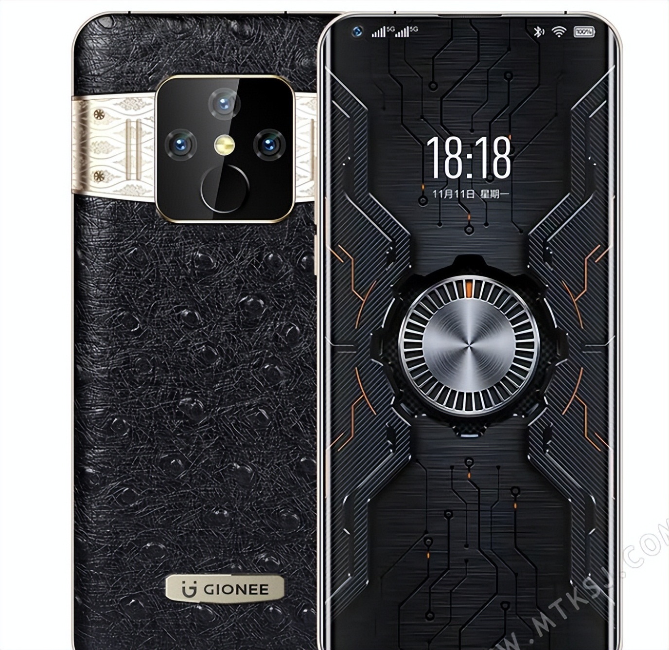 京东方|金立新机曝光！腕表式后置镜头模组设计，内置4950mAh大电池