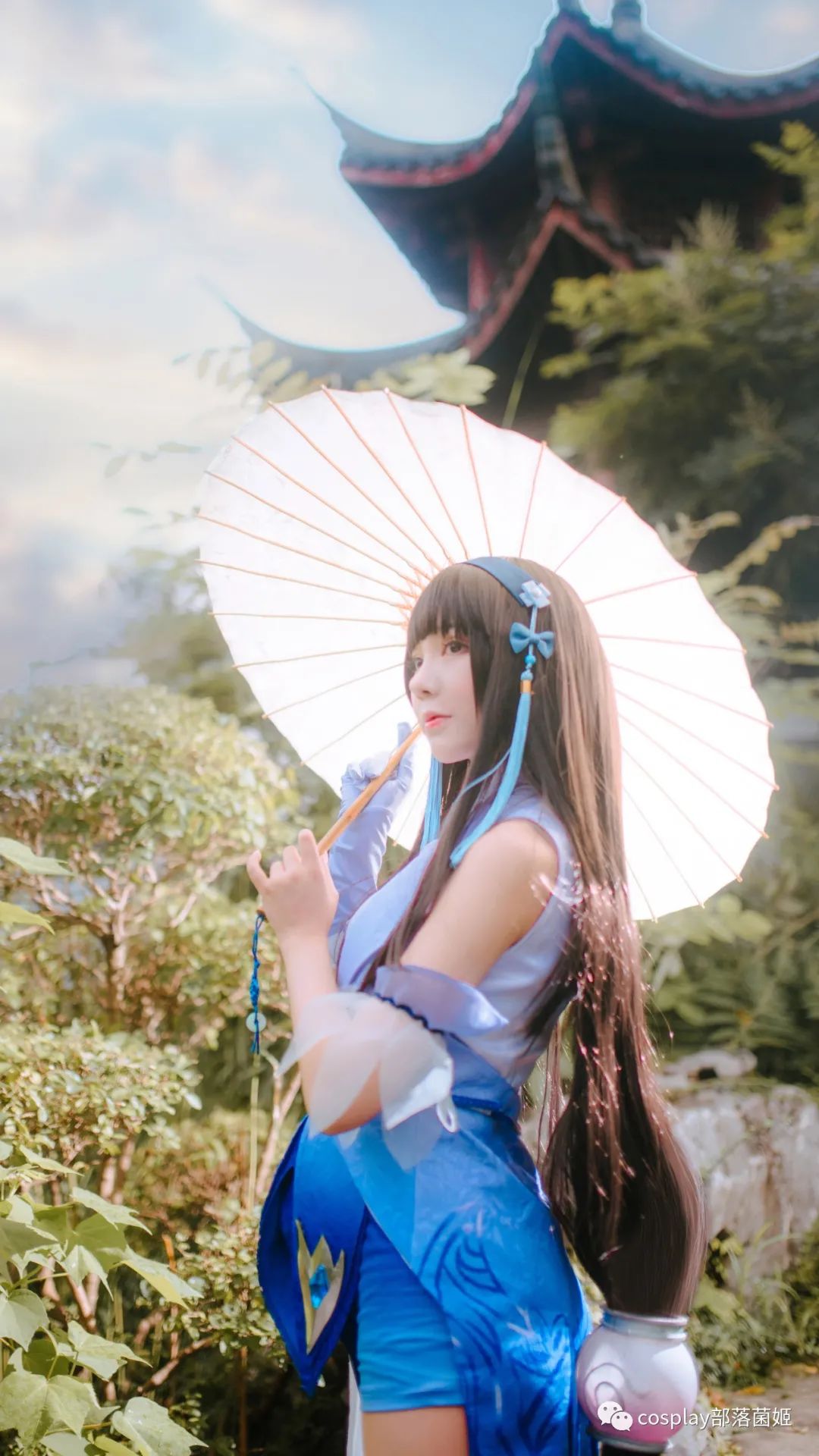 |cos：王者荣耀西施cos正片@敲可爱哒nico酱