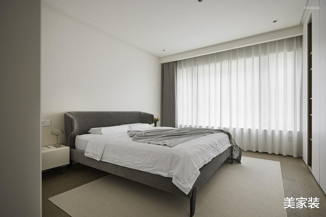 简约雅致的现代居住空间，追求简洁，收获舒适感