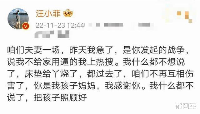 汪小菲|大S将价值600万床垫送回，汪小菲再次发声：床垫给烧了，都过去了