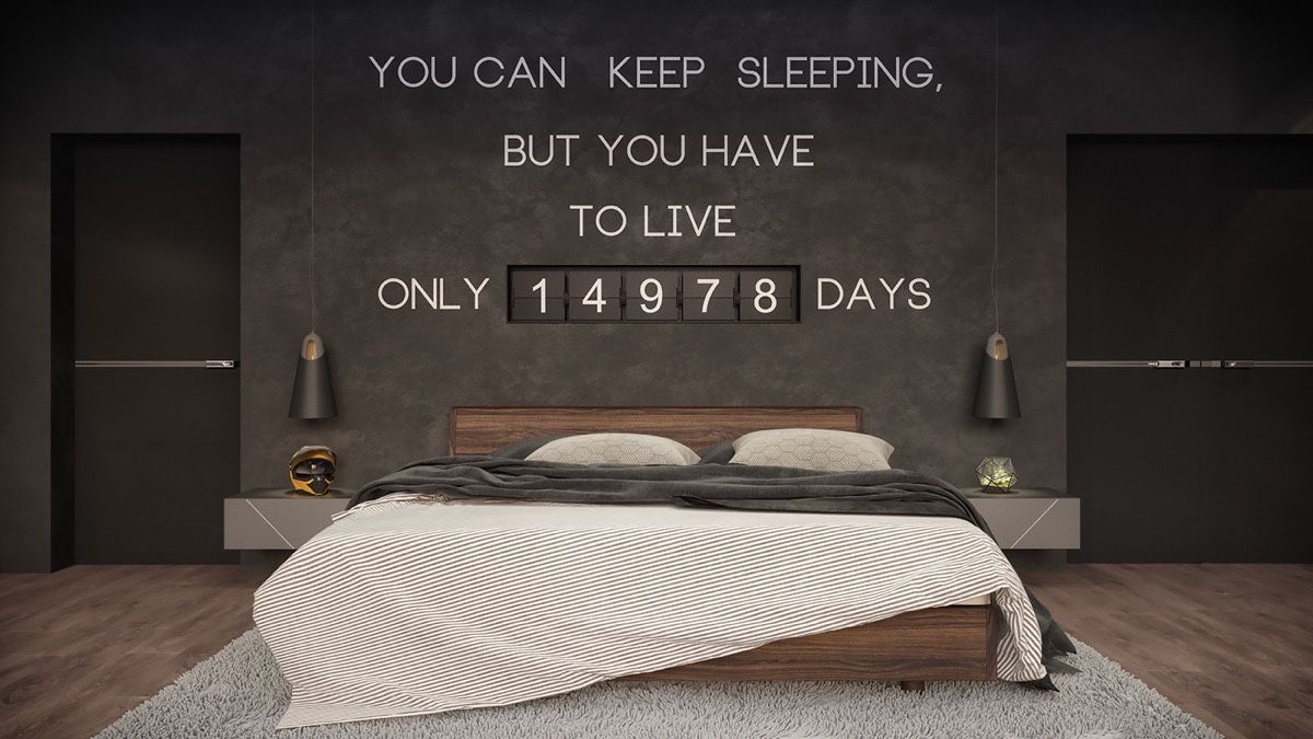 51 个黑暗卧室创意,带有提示和配件,可帮助您设计您的卧室