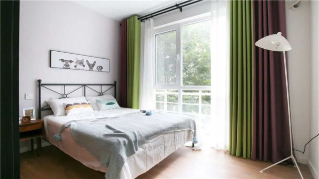 76㎡小户型坚持只刷漆不造型,全屋反而大气倍增,太漂亮了