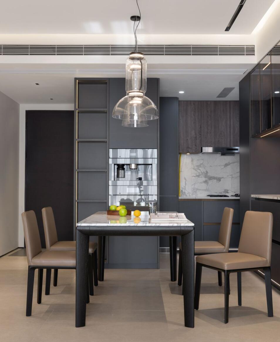 现代简约风不愧是主流风格!看了她122㎡新家,才知道有多美