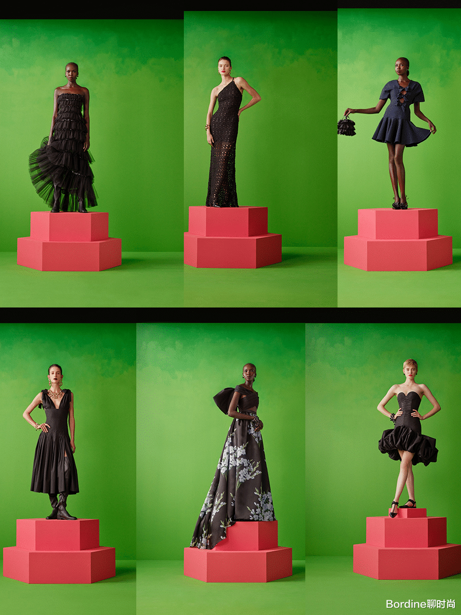 Carolina Herrera 2022早秋系列,青春的奢华,醒目繁荣也有亮点