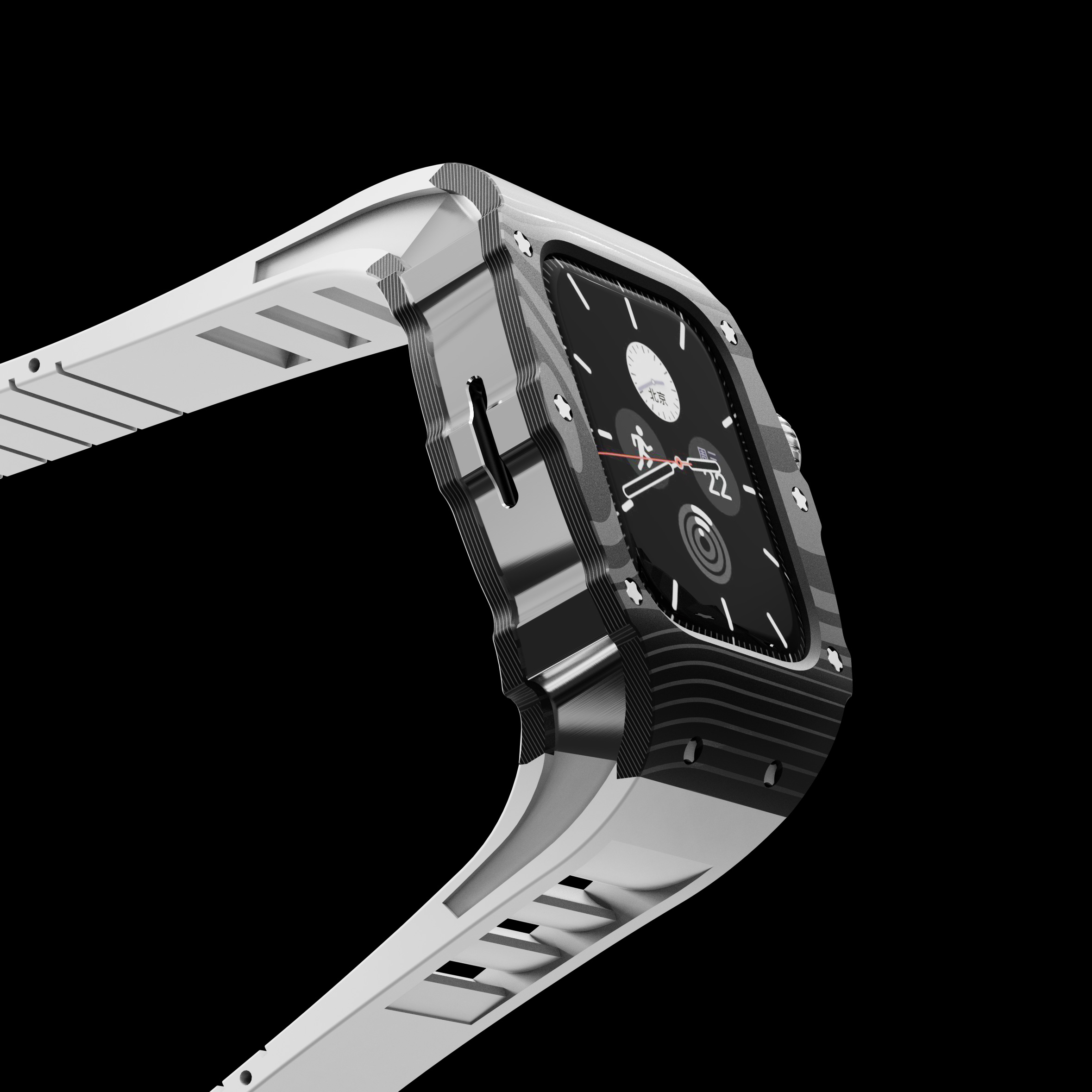 Apple Watch|Apple Watch7太士了?给它换个壳,秒变百万豪表--理查德米勒