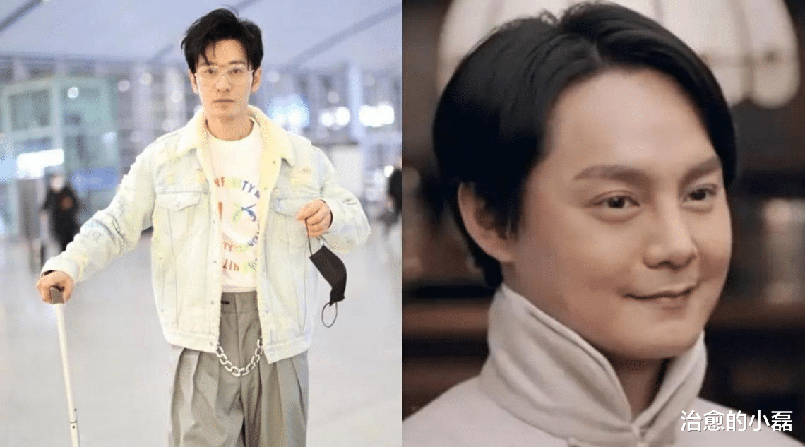 黄晓明 当胖的伊正遇见瘦的黄晓明时，伊正又是心疼又是无比羡慕