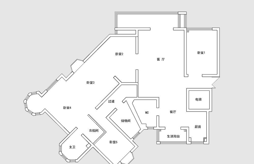 用高级灰打造的简约风,第一眼就让人爱上了,小姨子来了都喜欢!
