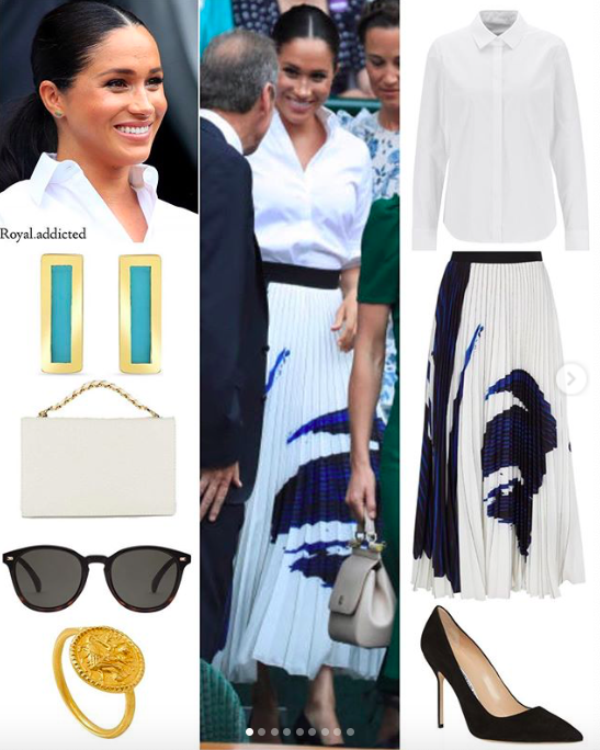 尊龙|王室妯娌三姐妹温网网球赛同台，梅根惨被凯特姐妹夹攻衣品惨败