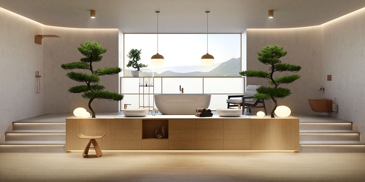 【作品赏析】可帮助您的51 浴室美学设计