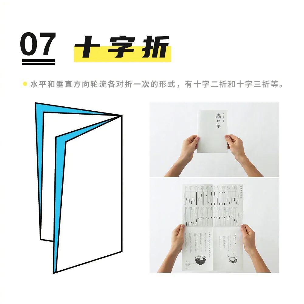 折页设计的常见折法!