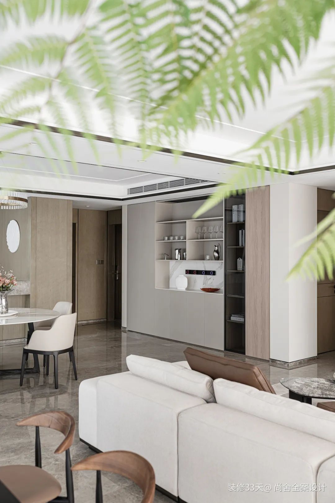 装修设计：三世同堂理想之居，220平现代大平层