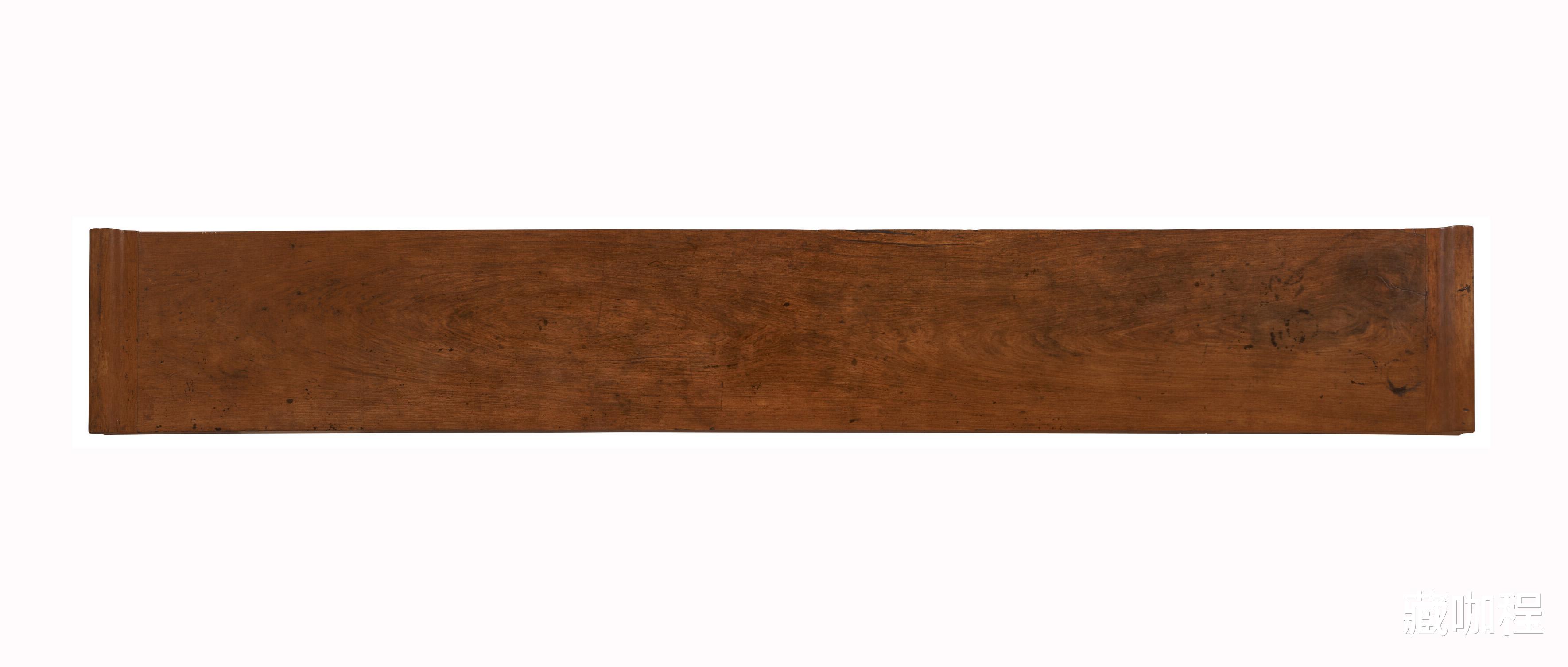 |一块玉厚五厘米,黄花梨翘头案牙板双整挖