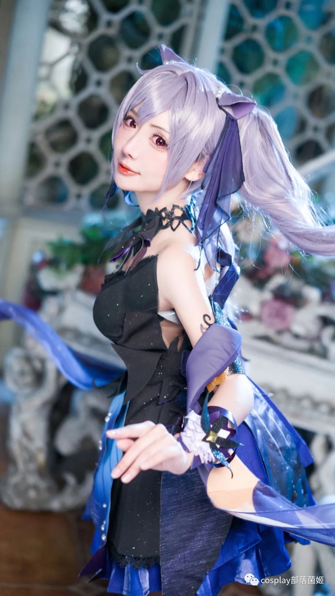 女士的法则|cos:?原神刻晴?霓裾翩跹cos正片@紫氯氯