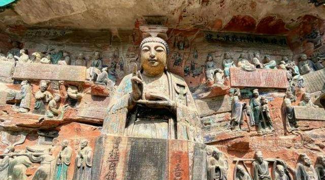 重庆|游客看到重庆“大足石刻”景点！网友：这真是世界文化遗产