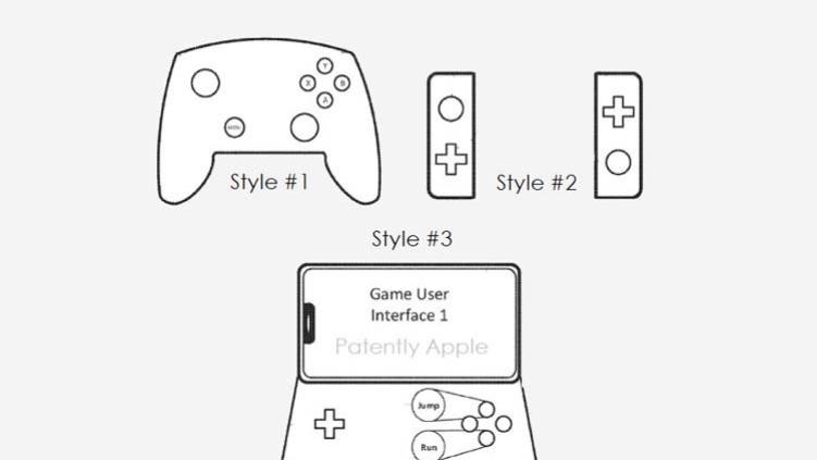 欧拉|神似任天堂Switch和3DS，苹果公开三款游戏手柄设计专利