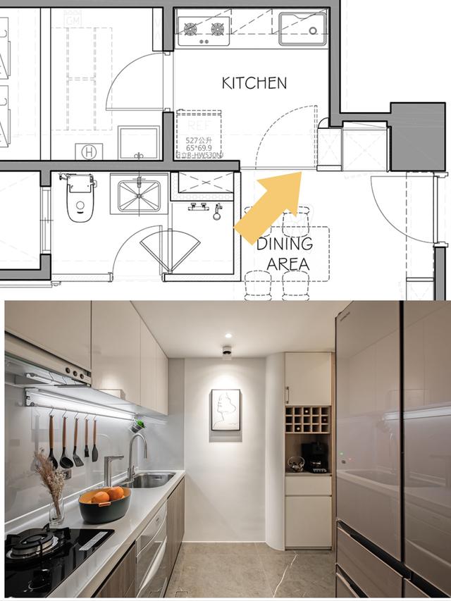 90后三口之家晒79㎡小家:坚持全屋打柜子,试过才知道多实用